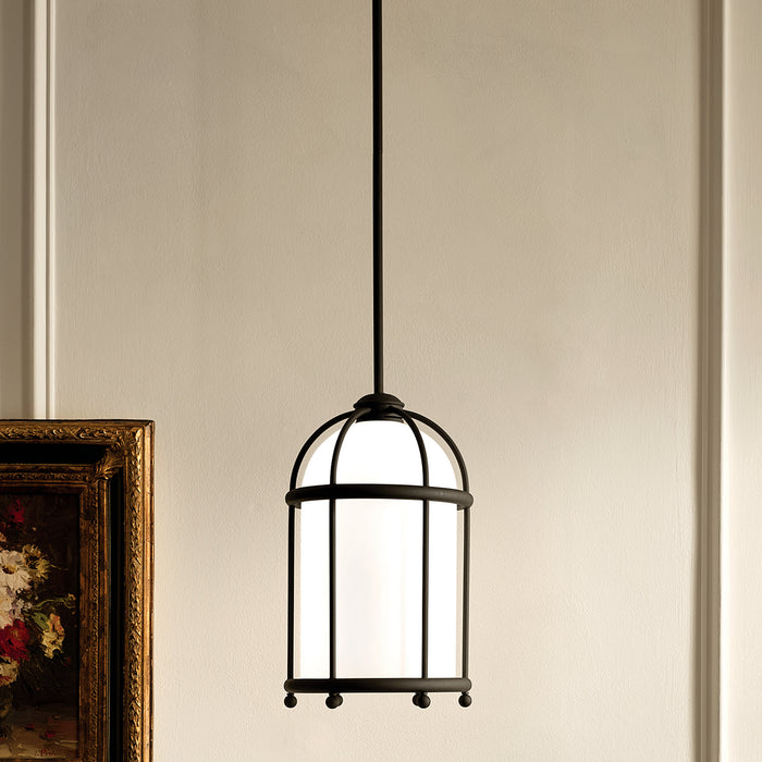 Myhouse Lighting Kichler - 52464BKT - One Light Pendant - Topiary - Textured Black