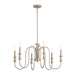 Myhouse Lighting Kichler - 52470NI - Six Light Chandelier - Karthe - Brushed Nickel