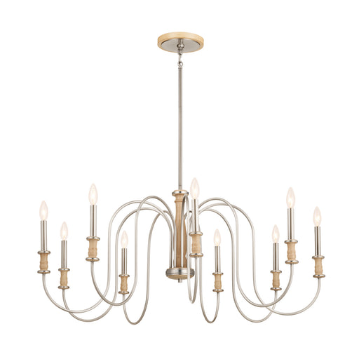 Myhouse Lighting Kichler - 52471NI - Nine Light Chandelier - Karthe - Brushed Nickel