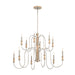 Myhouse Lighting Kichler - 52472NI - 12 Light Chandelier - Karthe - Brushed Nickel