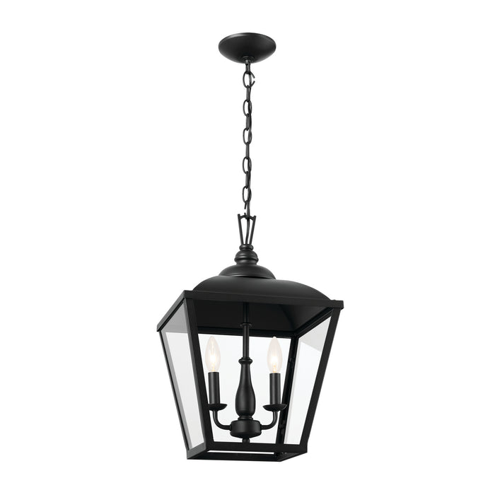 Myhouse Lighting Kichler - 52474BKT - Two Light Pendant - Dame - Textured Black