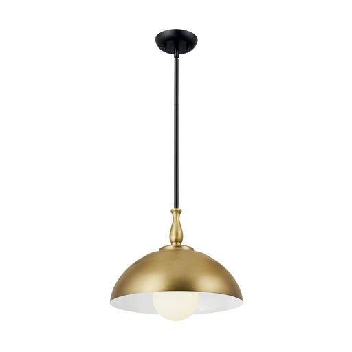 Myhouse Lighting Kichler - 52476NBR - One Light Pendant - Fira - Natural Brass