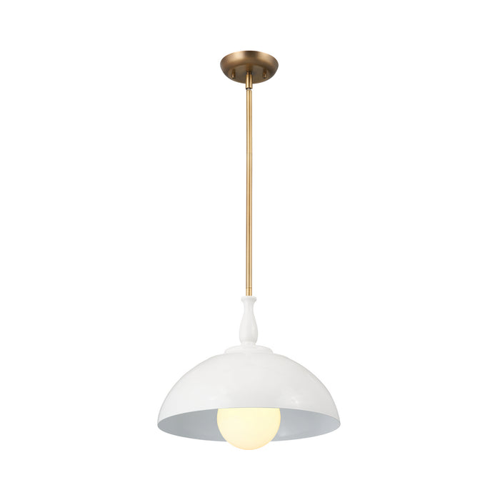 Myhouse Lighting Kichler - 52476WH - One Light Pendant - Fira - White