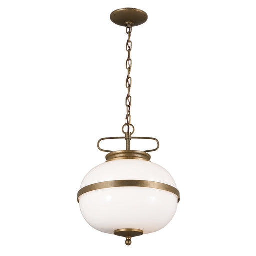 Myhouse Lighting Kichler - 52478CHZ - Two Light Pendant - Opal - Character Bronze