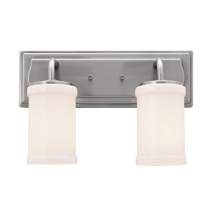 Myhouse Lighting Kichler - 55130CLP - Two Light Bath - Vetivene - Classic Pewter