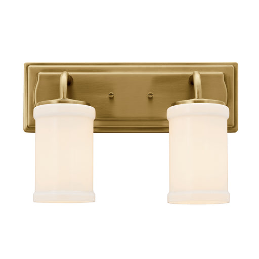 Myhouse Lighting Kichler - 55130NBR - Two Light Bath - Vetivene - Natural Brass