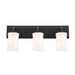 Myhouse Lighting Kichler - 55131BKT - Three Light Bath - Vetivene - Textured Black