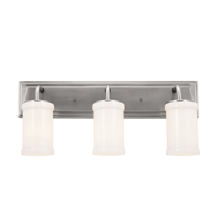 Myhouse Lighting Kichler - 55131CLP - Three Light Bath - Vetivene - Classic Pewter