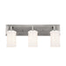 Myhouse Lighting Kichler - 55131CLP - Three Light Bath - Vetivene - Classic Pewter