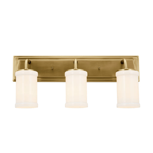 Myhouse Lighting Kichler - 55131NBR - Three Light Bath - Vetivene - Natural Brass