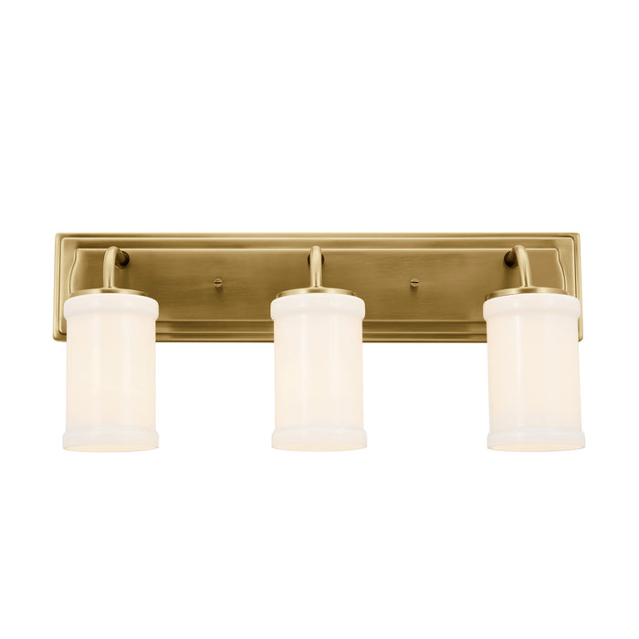 Myhouse Lighting Kichler - 55131NBR - Three Light Bath - Vetivene - Natural Brass