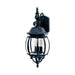 Myhouse Lighting Maxim - 1034BK - Three Light Outdoor Wall Lantern - Crown Hill - Black