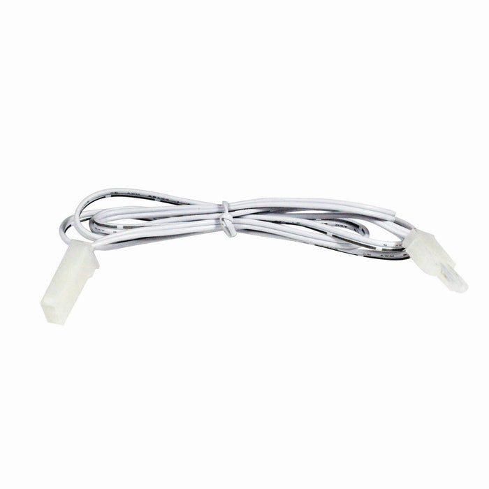 Myhouse Lighting Nora Lighting - NMPA-EW-48W - 48" Extension Cable For Josh Puck - Sl LED Undercab Puck Acce - White