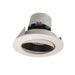 Myhouse Lighting Nora Lighting - NPR-4RC27XBW - Adjustable Trim - LED Pearl - Black Reflector / White Flange