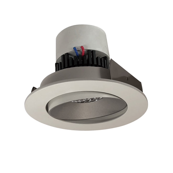 Myhouse Lighting Nora Lighting - NPR-4RC27XHW - Adjustable Trim - LED Pearl - Haze Reflector / White Flange