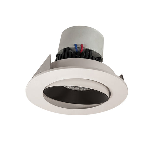Myhouse Lighting Nora Lighting - NPR-4RC40XBW - Adjustable Trim - LED Pearl - Black Reflector / White Flange