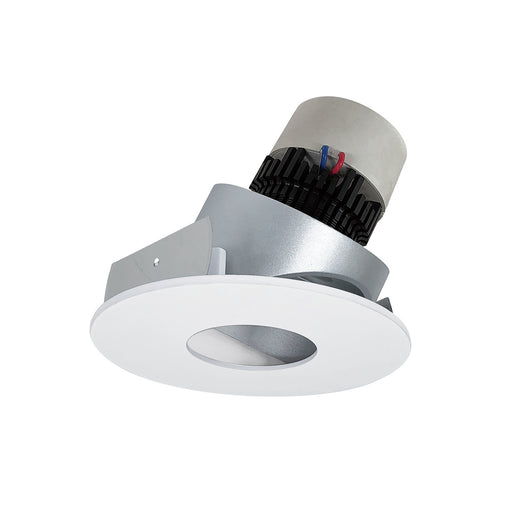 Myhouse Lighting Nora Lighting - NPR-4RPHA27XHZMPW - Adjustable Trim - LED Pearl - Haze Pinhole / Matte Powder White Flange