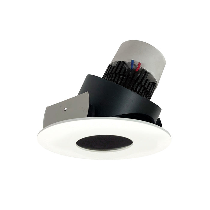 Myhouse Lighting Nora Lighting - NPR-4RPHACDXBMPW - Adjustable Trim - LED Pearl - Black Pinhole / Matte Powder White Flange
