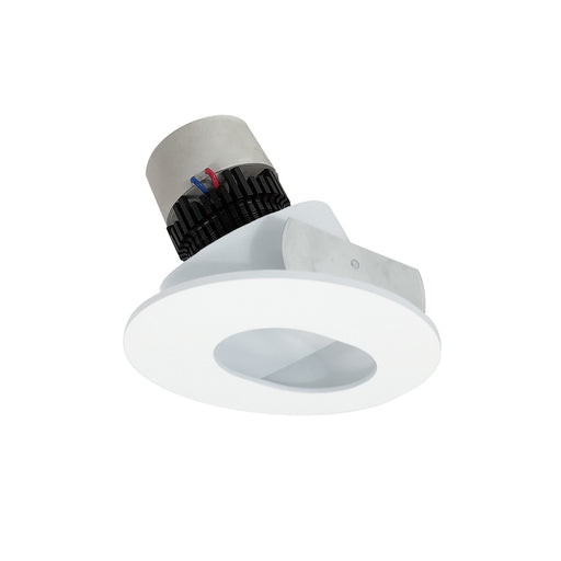 Myhouse Lighting Nora Lighting - NPR-4RSL27XMPW - Adjustable Trim - LED Pearl - Matte Powder White Slot Aperture / Matte Powder White Flange