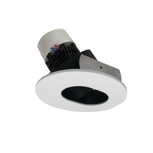 Myhouse Lighting Nora Lighting - NPR-4RSL30XBMPW - Adjustable Trim - LED Pearl - Black Slot Aperture / Matte Powder White Flange