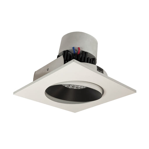 Myhouse Lighting Nora Lighting - NPR-4SCCDXBW - Adjustable Trim - LED Pearl - Black Reflector / White Flange