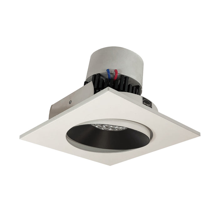 Myhouse Lighting Nora Lighting - NPR-4SCCDXBW - Adjustable Trim - LED Pearl - Black Reflector / White Flange
