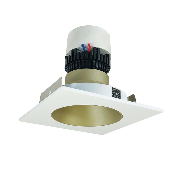 Myhouse Lighting Nora Lighting - NPR-4SNDC30XCHMPW - Recessed - LED Pearl - Champagne Haze Reflector / Matte Powder White Flange