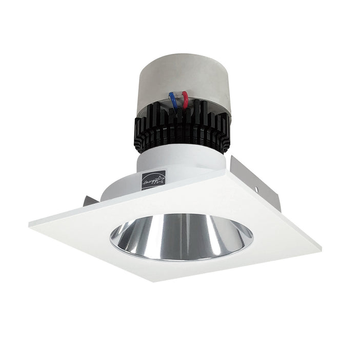 Myhouse Lighting Nora Lighting - NPR-4SNDC40XCMPW - Recessed - LED Pearl - Specular Clear Reflector / Matte Powder White Flange
