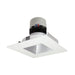 Myhouse Lighting Nora Lighting - NPR-4SNDSQ27XHZMPW - Recessed - LED Pearl - Haze Reflector / Matte Powder White Flange