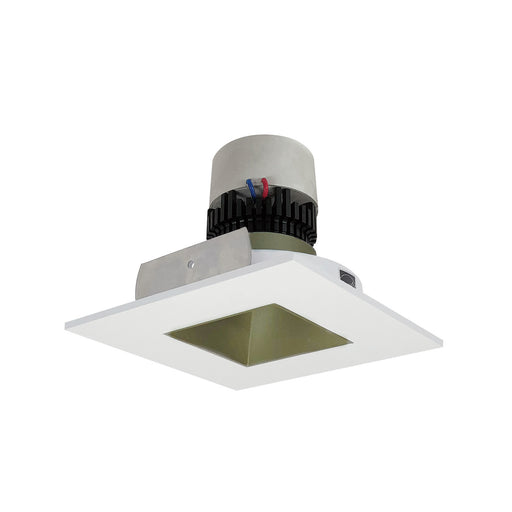 Myhouse Lighting Nora Lighting - NPR-4SNDSQ35XCHMPW - Recessed - LED Pearl - Champagne Haze Reflector / Matte Powder White Flange