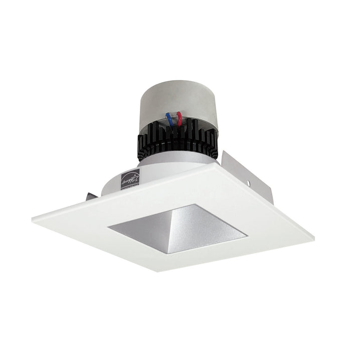 Myhouse Lighting Nora Lighting - NPR-4SNDSQ40XHZMPW - Recessed - LED Pearl - Haze Reflector / Matte Powder White Flange