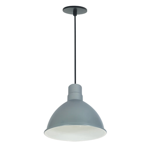 Myhouse Lighting Nora Lighting - NRLM-10C3035GMWLE4 - 10" Rlm Shade - LED Rlm - Gun Metal Outer / White Inner