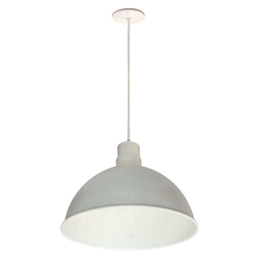 Myhouse Lighting Nora Lighting - NRLM-16C2540WWLE4 - 16" Rlm Shade - LED Rlm - White Outer / White Inner