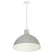 Myhouse Lighting Nora Lighting - NRLM-16C3830WWLE4 - 16" Rlm Shade - LED Rlm - White Outer / White Inner
