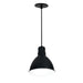 Myhouse Lighting Nora Lighting - NRLM-8C1835BWLE4 - LED Pendant - LED Rlm - Black Outer / White Inner
