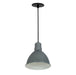 Myhouse Lighting Nora Lighting - NRLM-8C1835GMWLE4 - LED Pendant - LED Rlm - Gun Metal Outer / White Inner