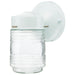 Myhouse Lighting Nuvo Lighting - 60-112 - One Light Wall Lantern - White