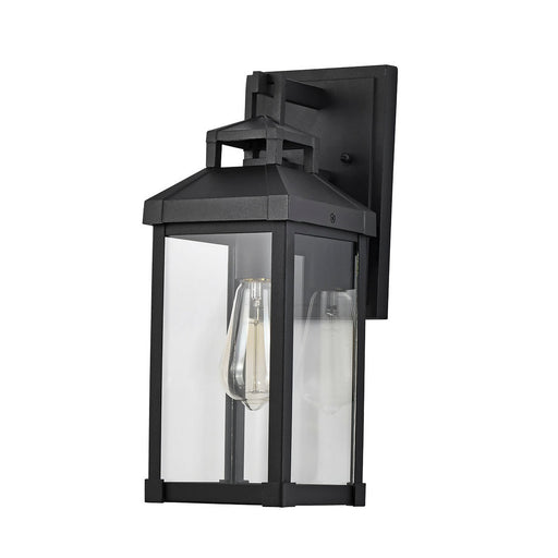 Myhouse Lighting Nuvo Lighting - 60-7371 - One Light Wall Lantern - Corning - Matte Black