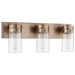 Myhouse Lighting Nuvo Lighting - 60-7533 - Three Light Vanity - Intersection - Burnished Brass