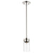 Myhouse Lighting Nuvo Lighting - 60-7629 - One Light Mini Pendant - Intersection - Polished Nickel