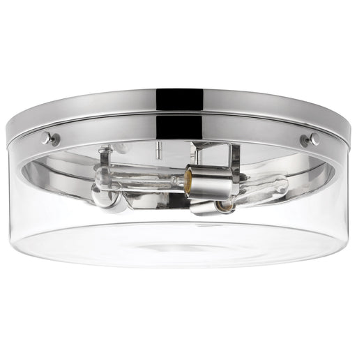 Myhouse Lighting Nuvo Lighting - 60-7638 - Three Light Flush Mount - Intersection - Polished Nickel