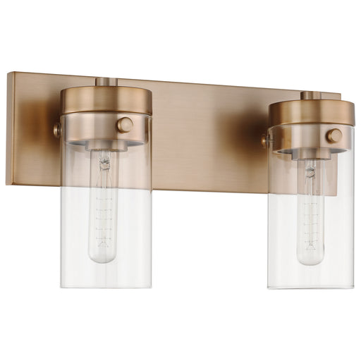 Myhouse Lighting Nuvo Lighting - 60-7532 - Two Light Vanity - Intersection - Burnished Brass