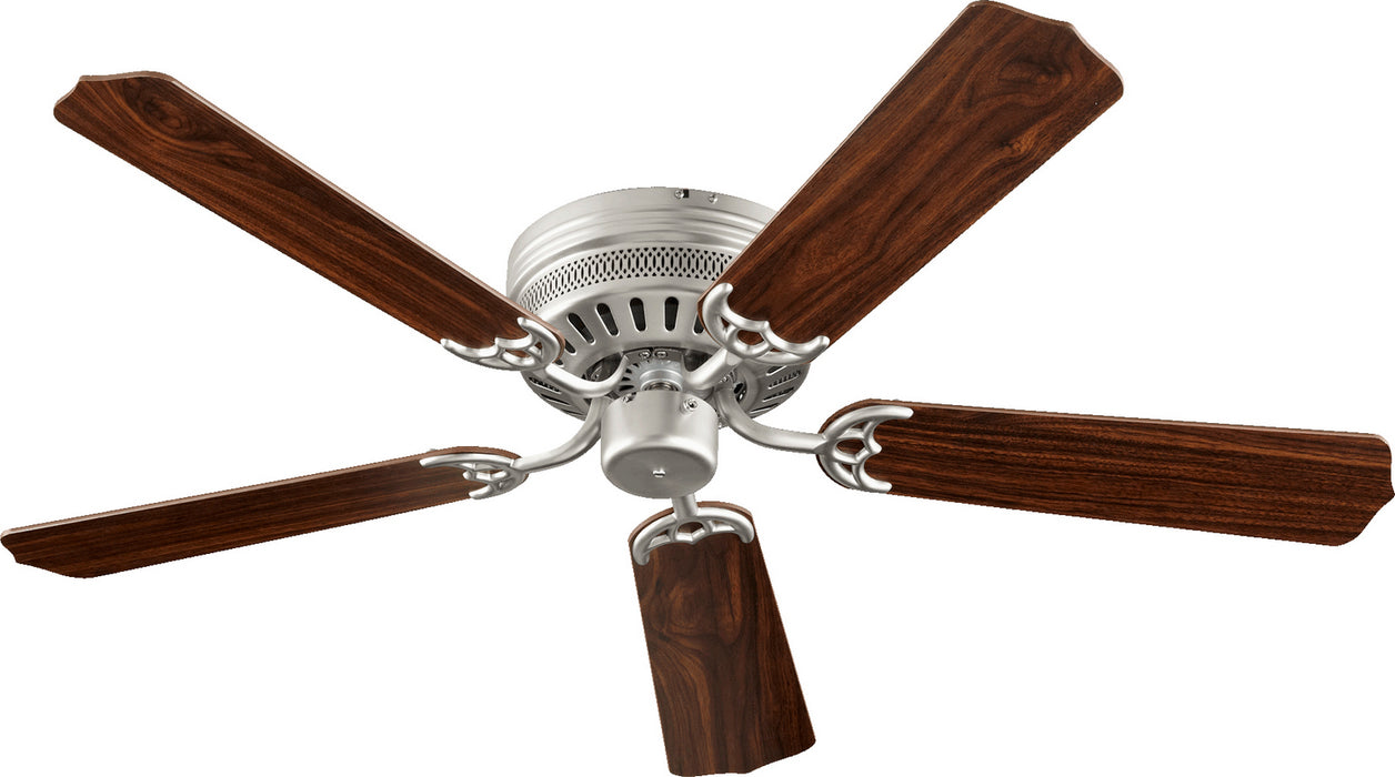 Myhouse Lighting Quorum - 11525-65 - 52"Ceiling Fan - Custom Hugger - Satin Nickel