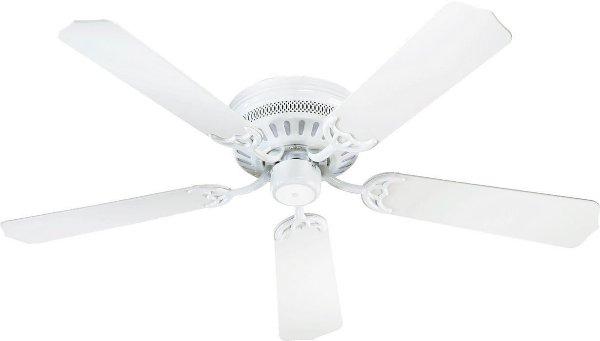 Myhouse Lighting Quorum - 11425-6 - 42"Ceiling Fan - Custom Hugger - White