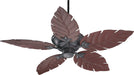 Myhouse Lighting Quorum - 135525-44 - 52"Patio Fan - Monaco - Toasted Sienna