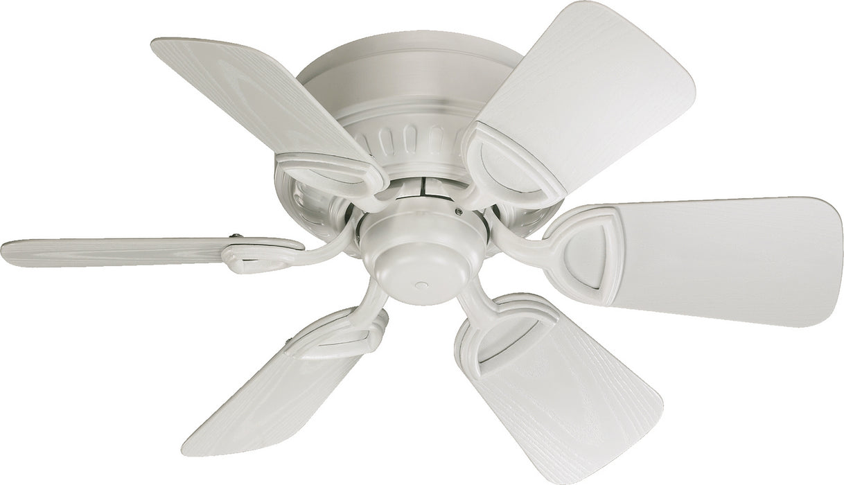 Myhouse Lighting Quorum - 151306-8 - 30"Patio Fan - Medallion Patio - Studio White