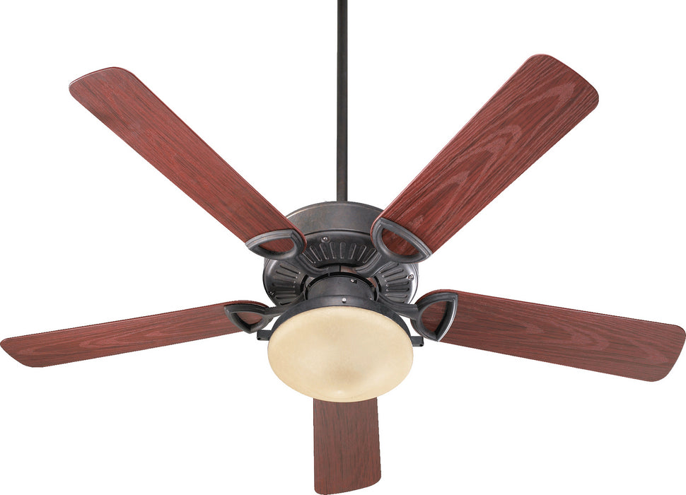 Myhouse Lighting Quorum - 143525-944 - 52"Patio Fan - Estate Patio - Toasted Sienna