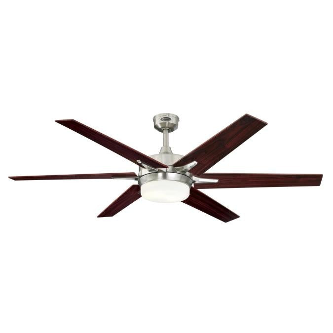 Myhouse Lighting Westinghouse Lighting - 74003B00 - 60"Ceiling Fan - Cayuga - Brushed Nickel