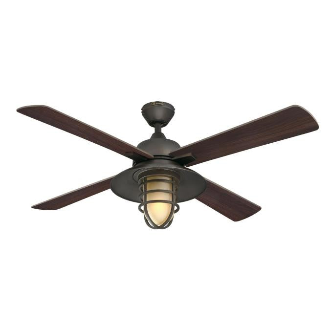 Myhouse Lighting Westinghouse Lighting - 74005B00 - 52"Ceiling Fan - Porto - Black-Bronze