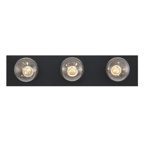 Myhouse Lighting Westinghouse Lighting - 6117500 - Three Light Wall Fixture - Matte Black